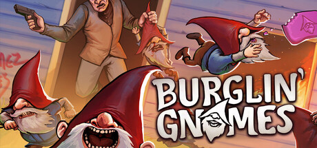 Burglin' Gnomes official Steam promotional art